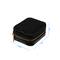 Ruby + Cash Black Sequin Mini Faux Leather Zippered Travel Jewelry Organizer Box